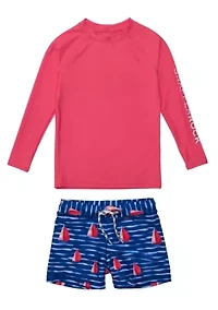 Sailboat Rock LS Set