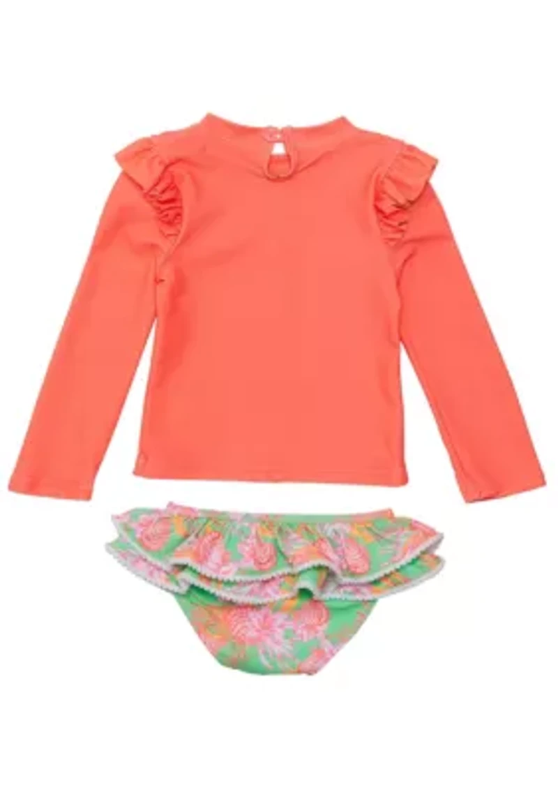 Coastal Shells Sustainable Ruffle Set