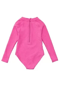 Bubblegum Bloom LS Surf Suit