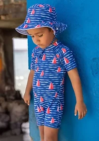 Sailboat Rock Reversible Bucket Hat