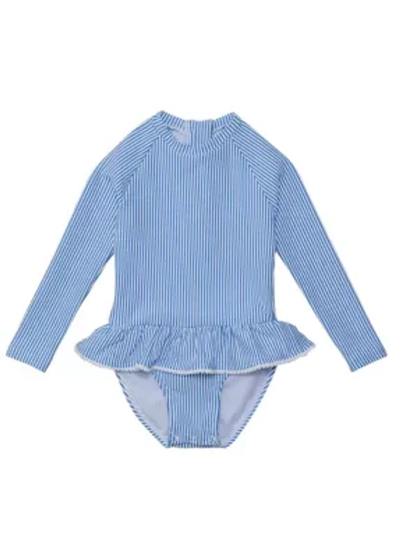 Parisian Summer LS Skirt Surf Suit