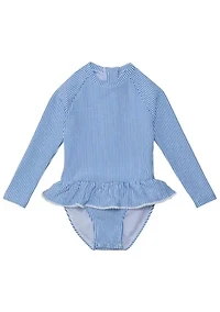 Parisian Summer LS Skirt Surf Suit