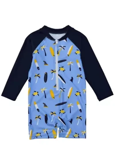 Turtle Break LS Sunsuit