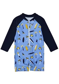 Turtle Break LS Sunsuit