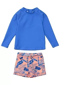 Tropicana Vacay Sustainable LS Set