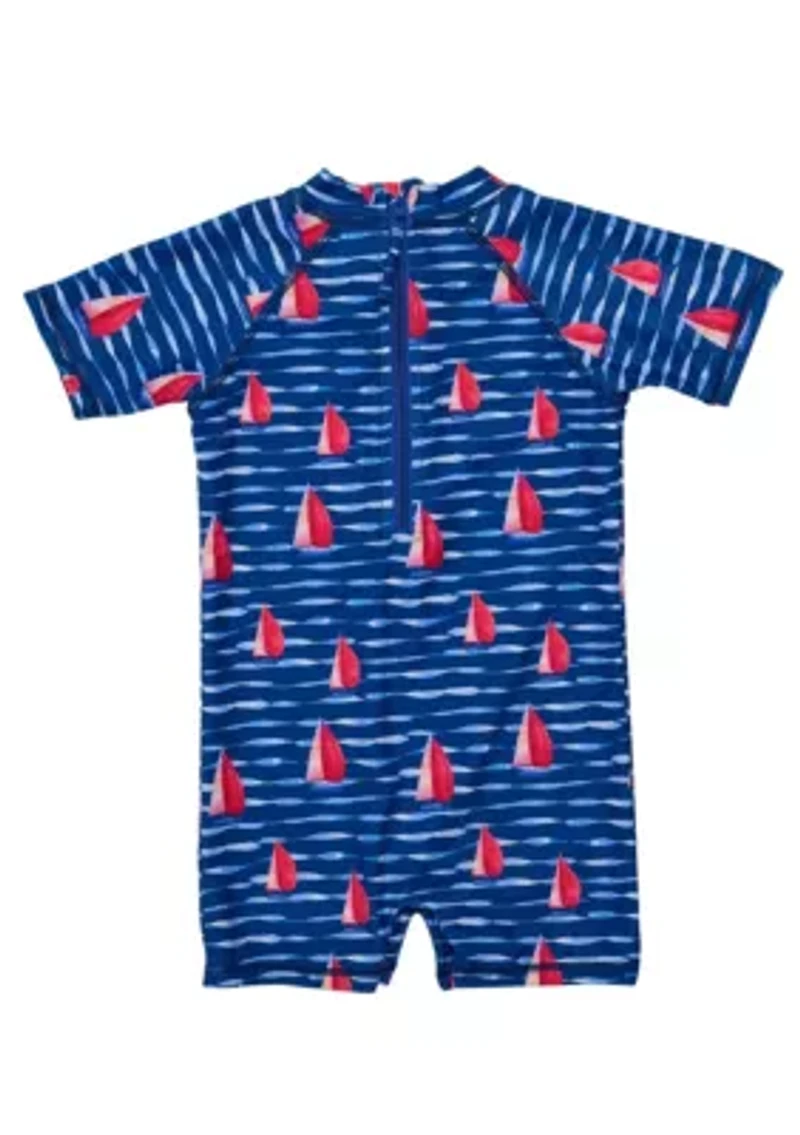 Sailboat Rock SS Sunsuit