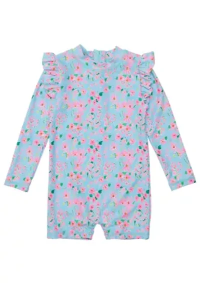 Daisy Chain LS Sunsuit