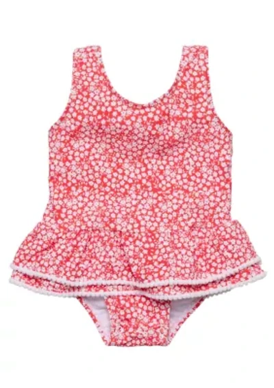 Snapper Rock Ditsy Bloom Skirt Swimsuit