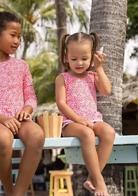 Snapper Rock Ditsy Bloom Skirt Swimsuit