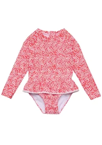 Snapper Rock Ditsy Bloom Skirt Surf Suit