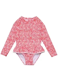 Snapper Rock Ditsy Bloom Skirt Surf Suit