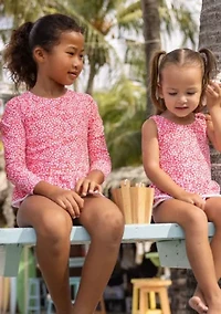 Snapper Rock Ditsy Bloom Skirt Surf Suit