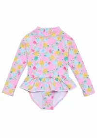 Snapper Rock Buttercup Bloom Skirt Surf Suit
