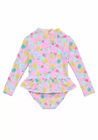 Snapper Rock Buttercup Bloom Skirt Surf Suit