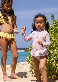 Snapper Rock Buttercup Bloom Skirt Surf Suit