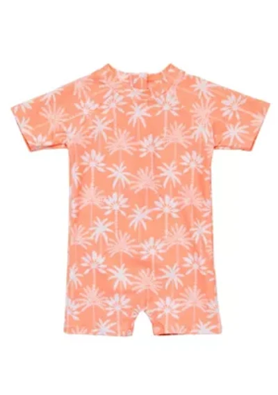 Snapper Rock Cali Palms Recycled SS Sunsuit