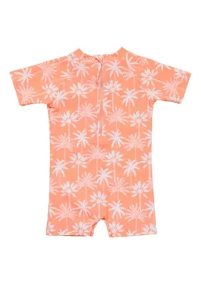 Snapper Rock Cali Palms Recycled SS Sunsuit