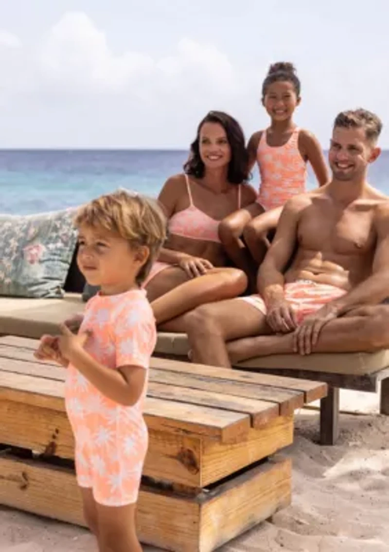 Snapper Rock Cali Palms Recycled SS Sunsuit