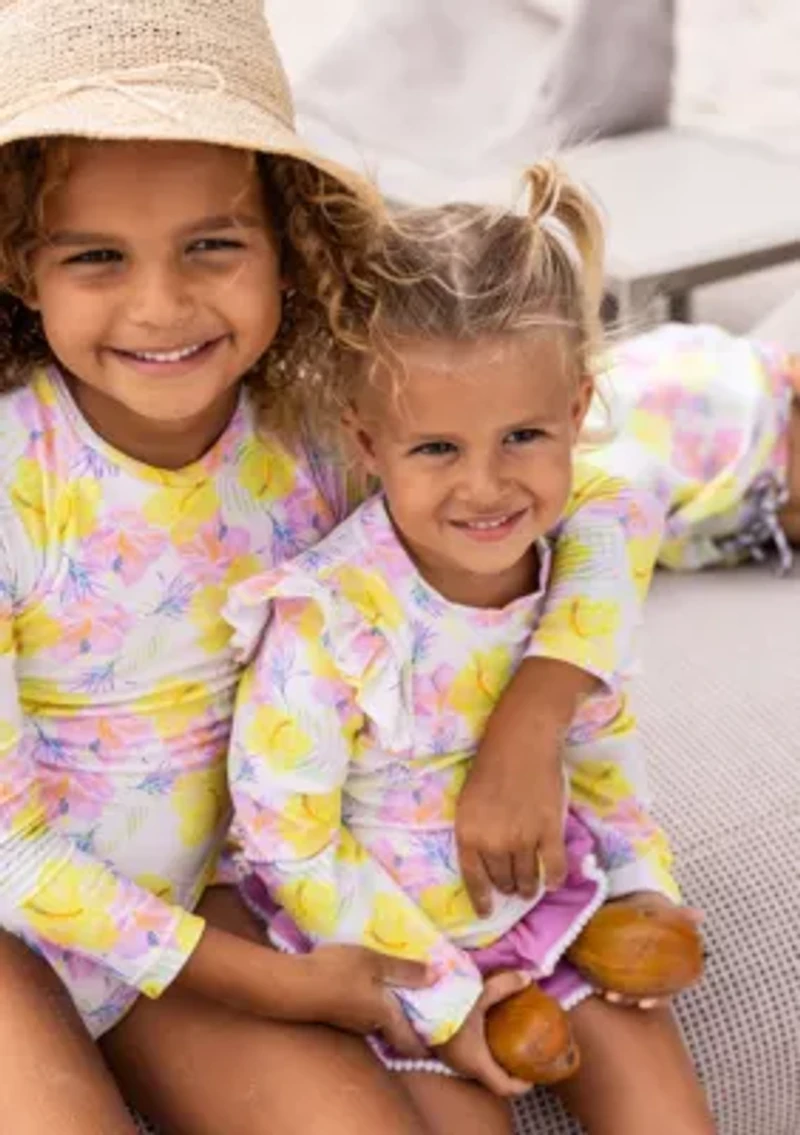 Snapper Rock Aloha Vacay Recycled Ruffle Set