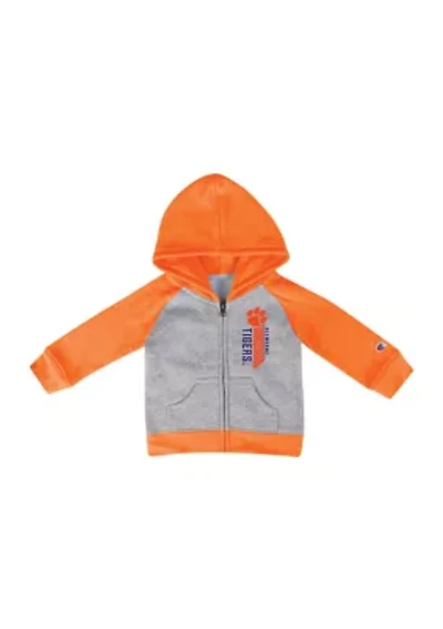 Baby Boys NCAA Clemson Tigers Raglan Zip Hoodie