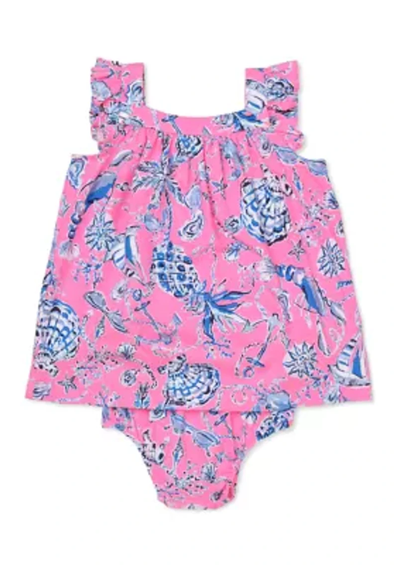 Baby Girls Plumeria Dress