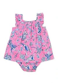 Baby Girls Plumeria Dress