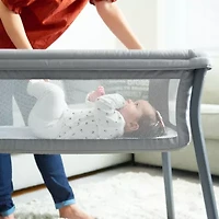 LullaGo Anywhere Portable Bassinet Sandstone