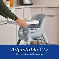 Zest 4-in-1 Folding High Chair Seasalt