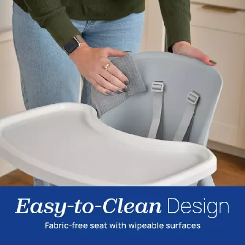 Zest 4-in-1 Folding High Chair Seasalt