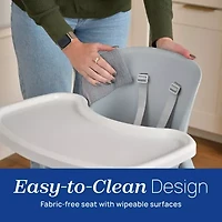 Zest 4-in-1 Folding High Chair Seasalt