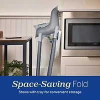 Zest 4-in-1 Folding High Chair Capri