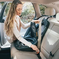 Fit360 Zip ClearTex Rotating Convertible Car Seat w/ Fit360 Mirror Jet