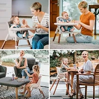 Zest LE 4-in-1 Folding High Chair Crema