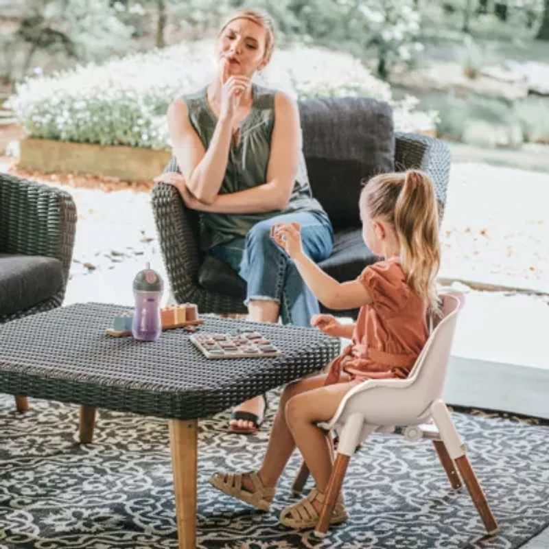 Zest LE 4-in-1 Folding High Chair Crema