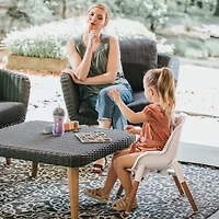 Zest LE 4-in-1 Folding High Chair Crema