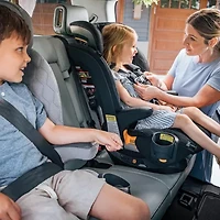 MyFit Air ClearTex Harness + Booster Car Seat Stratus