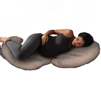 Boppy Total Body Pillow w/ Organic Cotton Cover Biscuit