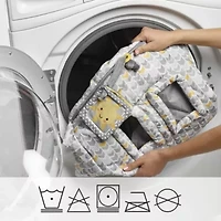 Boppy Shopping Cart Cover Sunshine Gray