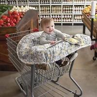 Boppy Shopping Cart Cover Sunshine Gray
