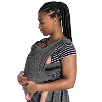 Boppy ComfyFit Adjust Hybrid Baby Carrier Heathered Gray