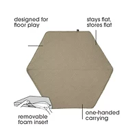 Boppy Baby Play Mat Natural Maze
