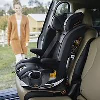 MyFit ClearTex Harness + Booster Car Seat Shadow