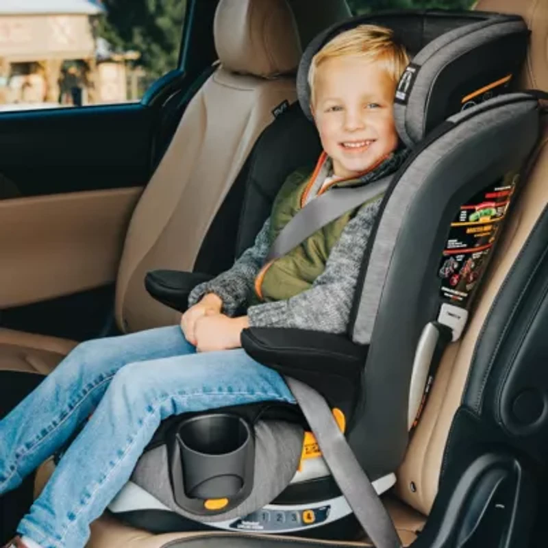 MyFit ClearTex Harness + Booster Car Seat Shadow