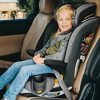 MyFit ClearTex Harness + Booster Car Seat Shadow