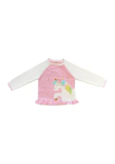 Baby Girls Unicorn Graphic Sweater