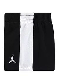 Baby Boys Basketball Fire Graphic T-Shirt and Shorts Set