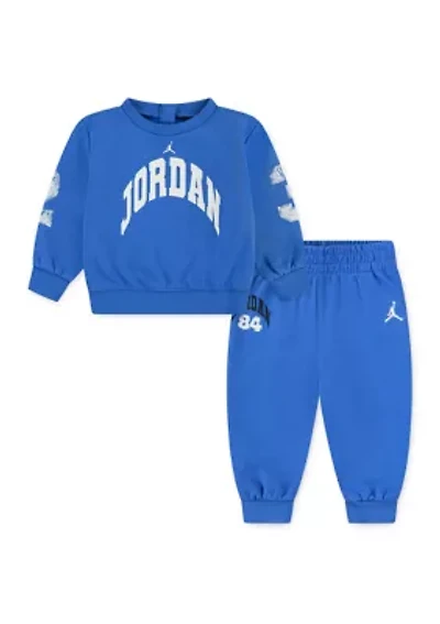 Baby Boys Logo Graphic Sweatshirt and Joggers Set