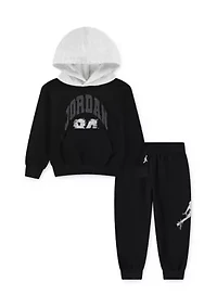 Toddler Boys Graphic Hoodie Set