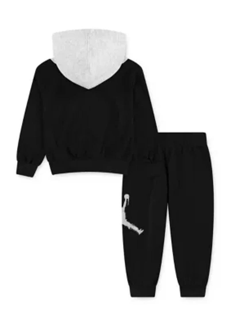 Toddler Boys Graphic Hoodie Set