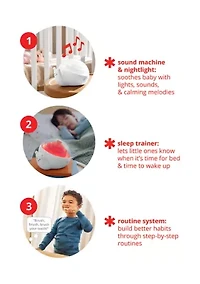 3-in-1 Smart Snail Sound and Routine Machine